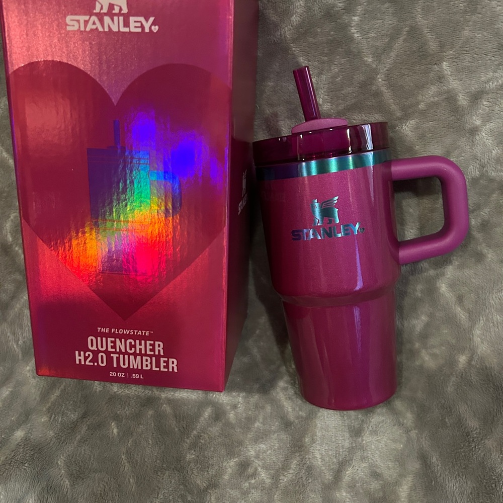 Stanley Quencher H2.0 Tumbler in Berry Truffle
